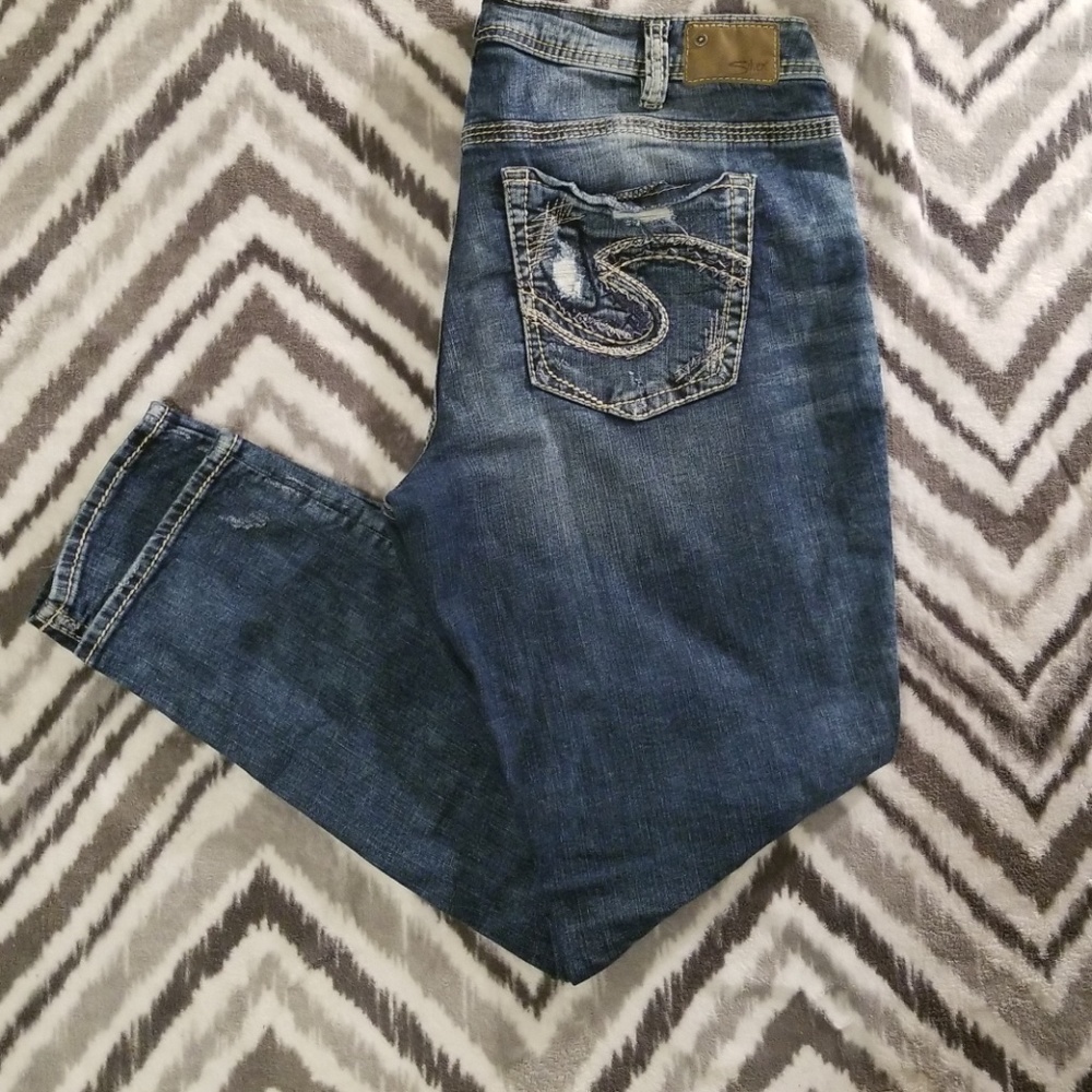 SILVER JEANS BOYFRIEND 16X29